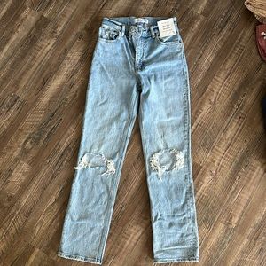 Abercrombie & fitch 90s straight ultra high rise jeans